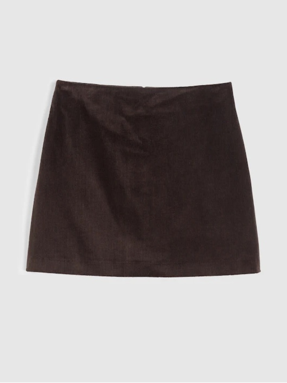 NWT Madewell Corduroy Mini Skirt Size 2 Lined Zipper Closure